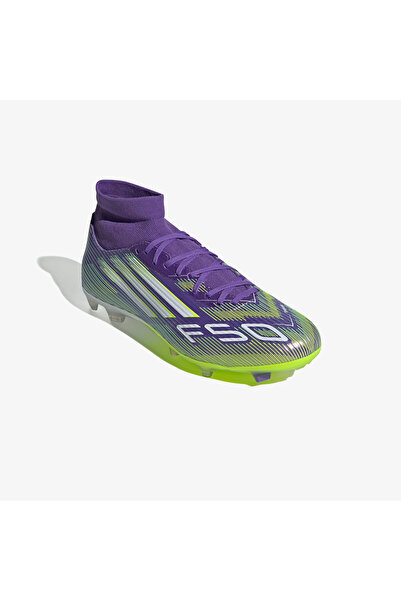 adidas JI0886-E F50 League Mıd Fg-Mg Erkek Spor Ayakkabı Mor