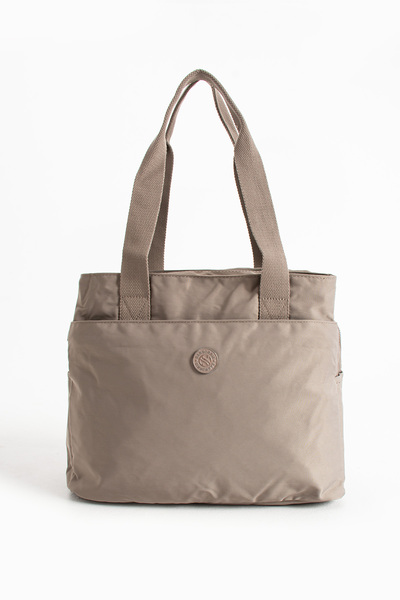 Sanmorris Women's 5-Compartment Large Size Waterproof Satin Fabric Shoulder Bag