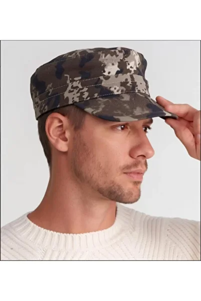 Volcano Men's Camouflage Pattern Castro Military Hat