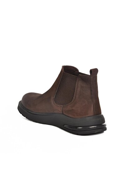 Bulldozer 260042 M Kahve Nubuk Hakiki Deri Erkek Bot