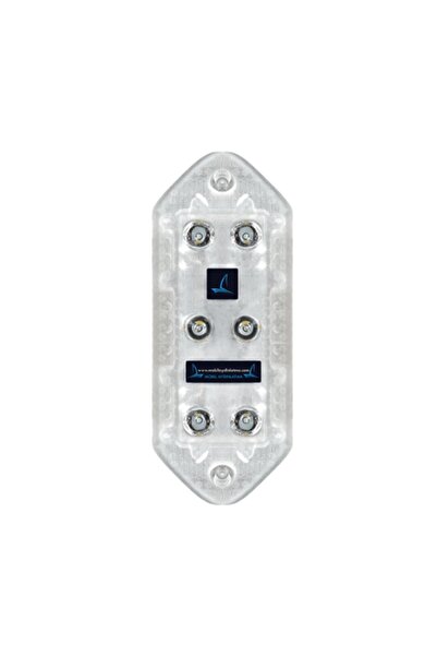 Mobil Aydınlatma Tekne Su Altı LAmbası. 6 Led. Mavi Işık. A3 Midi. 12/24V
