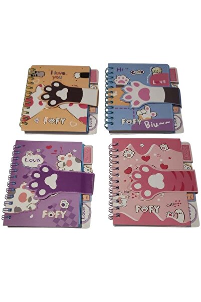 Taros Unick Color Pati Separatörlü Not Defteri