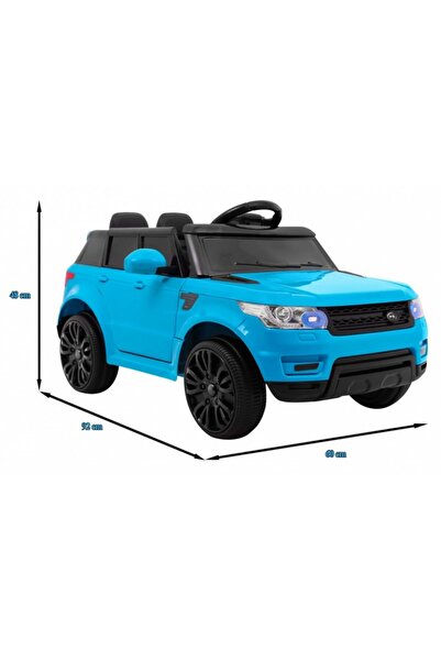 OEM Electric sports car, 2 seats, 2x6V, EVA wheels, LED light, 4 suspensions, sound effects MP3, USB