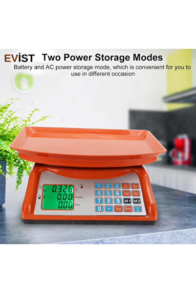 EVİST PLT POWER ACS-805 ( KÜÇÜK ) DİJİTAL KARPUZ TERAZİ TARTI ( 40KG / 2GR ) ...