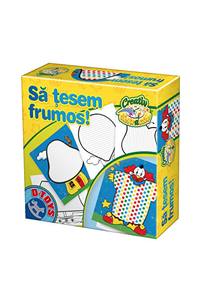 D-Toys Să țesem frumos – creativ