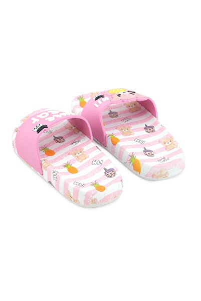 GEZER Summer Girl's Daily Pool Beach Slippers Suitable for Wet Floor