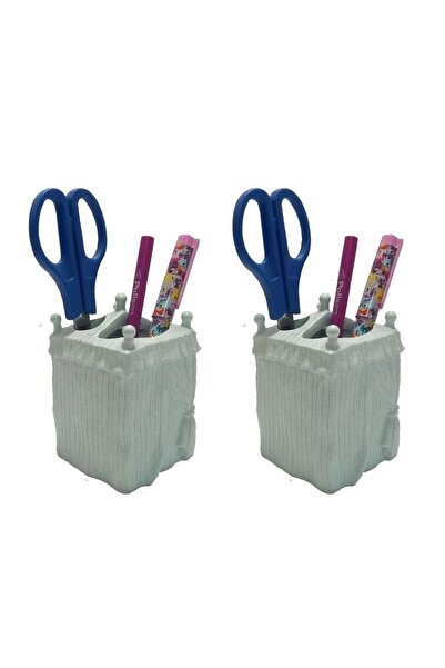 Bosphorus 2 Pieces Pen Holder Lighthouse Model Polyresin Office Supplies 7X7X...