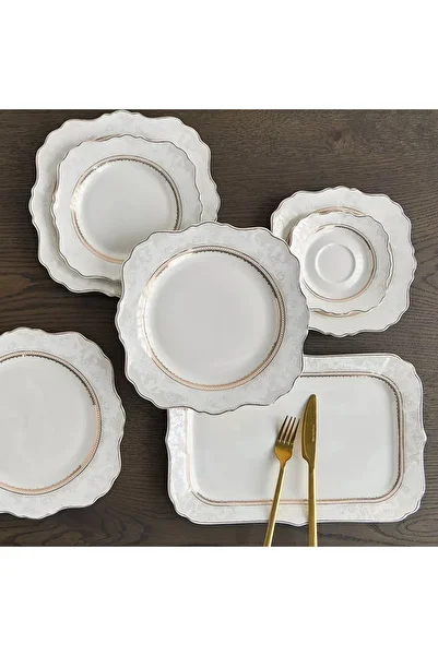 Generic Mariah 47-Piece New Bone China Dinner Set
