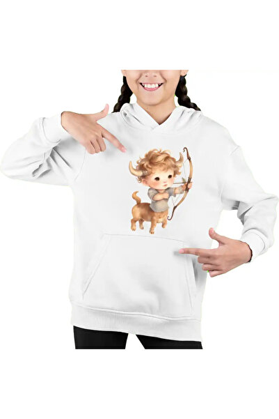 OEM Hanorac Copii Fete Sagetator Baby Zodiac Horoscop Sagittarius Astrologie