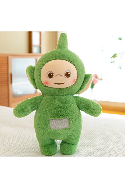 Miniso دمية حيوان محشوة على شكل هوائي للأطفال بطول 30 سم باللون الأخضر، لعبة هادئة للبنات، زينة تشيشي، هدية للبنات