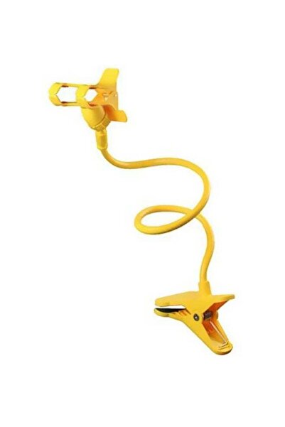 Generic حامل مرن للهاتف المحمول باللون الأصفر