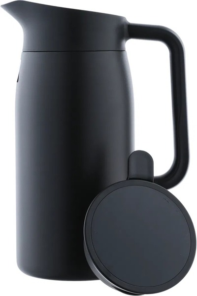 rexa Thermos, 1.10 L, Steel Inner Container, Steel Outer Body, Touch Screen - Black