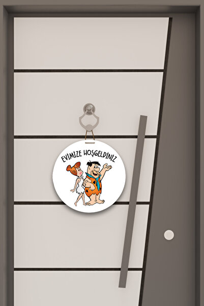 Dormot Imprimare digitală albă, standard, tematică Bun venit în casă noastră, ornament pentru ușă, ornament de perete