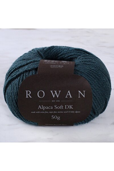 Rowan Alpaca Soft DK 50gr Verde închis pentru tricotat manual - 00214