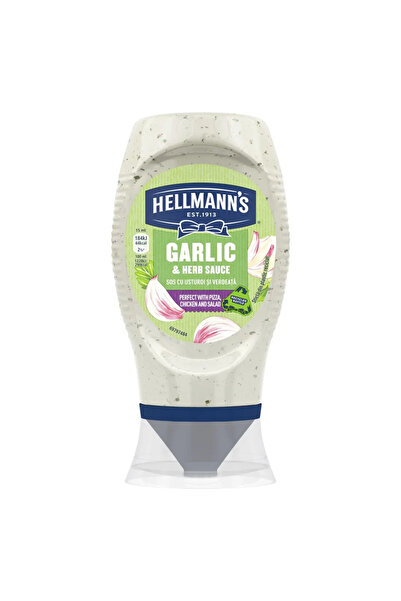 Hellmann's Hellmanns Garlic and Herb Sauce 260g/250ml