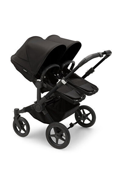 Bugaboo Donkey 5 Duo Double Stroller Black/Midnight Black