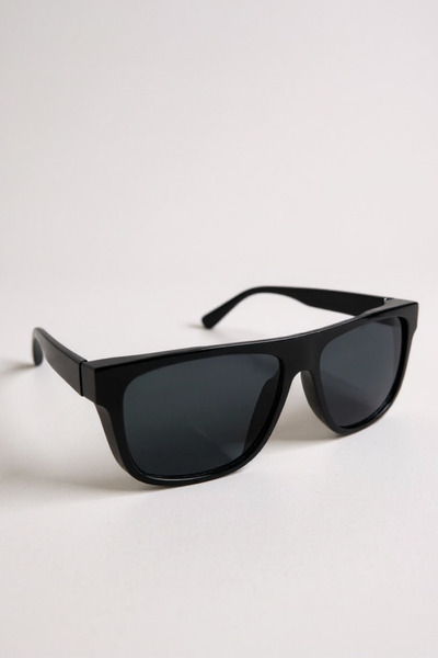 Eyesofia Angeles High Quality Bone Black Unisex Sunglasses