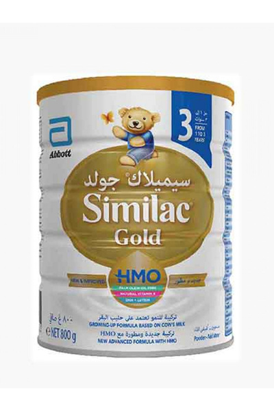 Similac حليب بودرة للأطفال الرضع جولد 3 HMO، 800 جرام