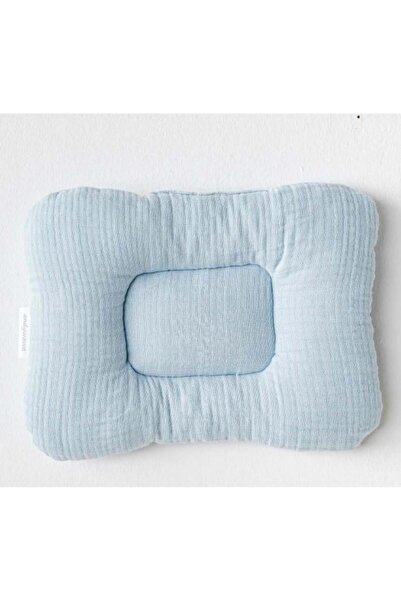 andywawa Andy Wawa Breastfeeding Pillow Muslin Home Blue
