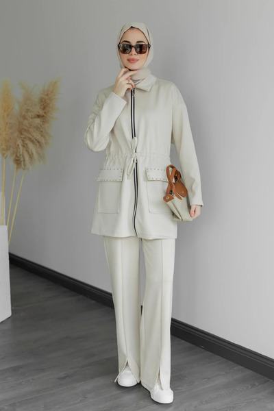 moda auram Zımbalı Eşofman Takımı