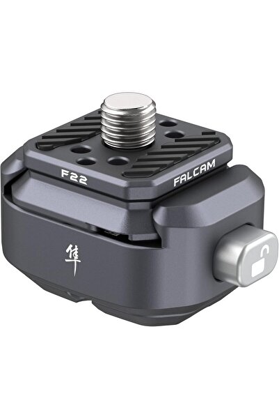 ulanzi طقم لوحة فك سريع أساسي لكاميرا FALCAM F22، محول تركيب الكاميرا لتحويل خيط 1/4 بوصة إلى نظام F22 QR