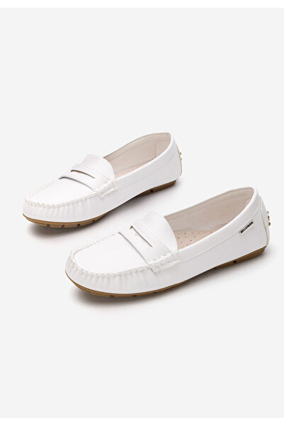 B T Shoes Mocasini dama Abilena albi