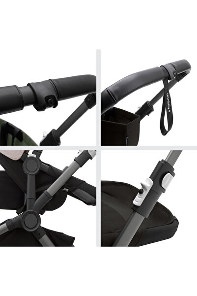 Bugaboo Donkey 5 Duo Double Stroller Black/Midnight Black