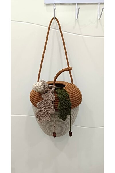 MİESSA Mutfak poşet Sepeti, Düzenleyici Poşetlik, Askılı Çok Amaçlı Sepet