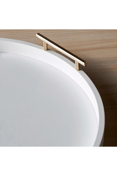 Generic Luxe Wooden Serving Tray - 50 cm