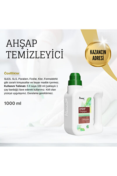 Homm Bitkisel Ahşap temizleyici 1000 ml