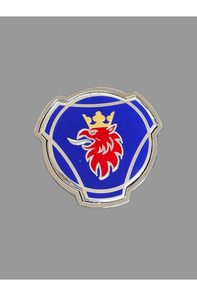 OTO SÜSLEN İSTANBUL Scania Metal Döküm Arma