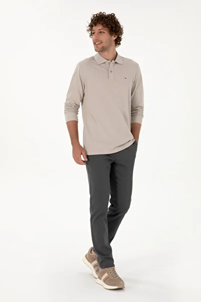 U.S. Polo Assn. Men's Gray Canvas Pants 50316831-Vr024