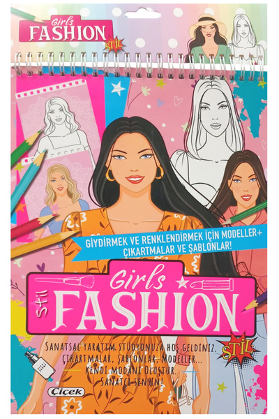 Çiçek Yayıncılık Girls Fashion - Stil