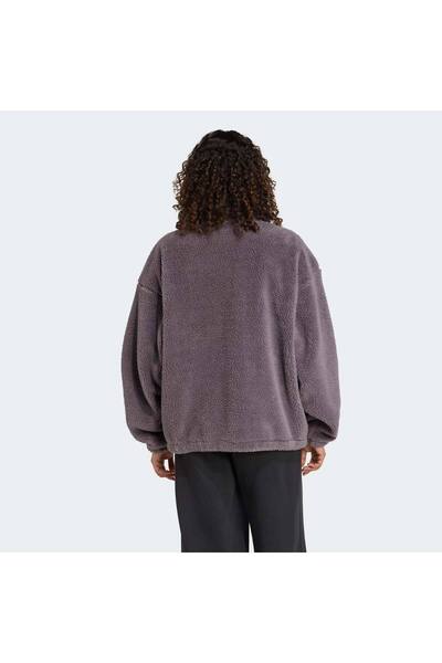 adidas Essentials Women's Gray Fleece Jacket (Jw2784)
