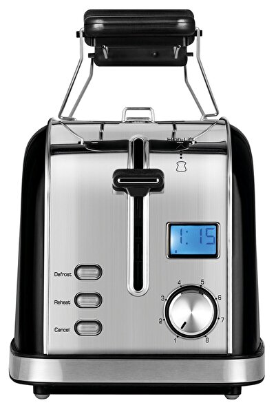 Sam Cook Toaster SAM COOK PSC-60/B, 950W, 8 toasting levels, LCD screen, toasting, defrosting