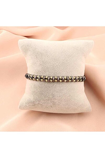 Bijuteria SORELLY Bratara Aur Snur 14k Unisex cu Hematit