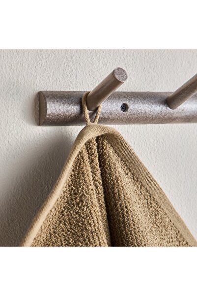 Generic Estella Popcorn 2-Piece 420 GSM Turkish Cotton Hand Towel Set - 40x70 cm