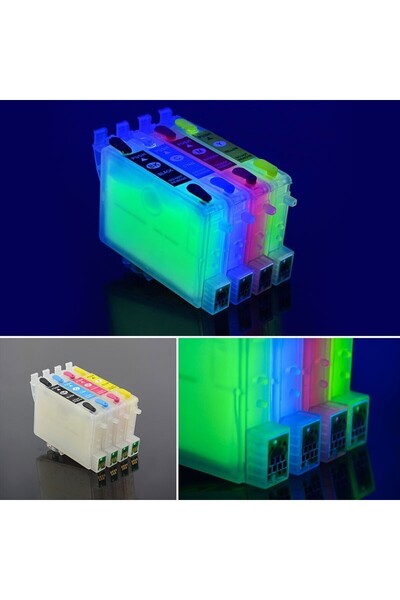 OEM Cartușe reîncărcabile cu cerneală invizibilă pentru imprimantele Epson T1281-T1284