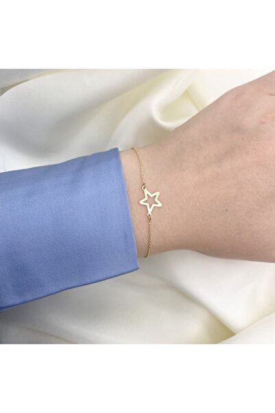 Bijuteria SORELLY Bratara Aur 14k Stea Decupata