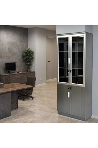 Tasamem Dafia دولاب كتب مكتبي بابين