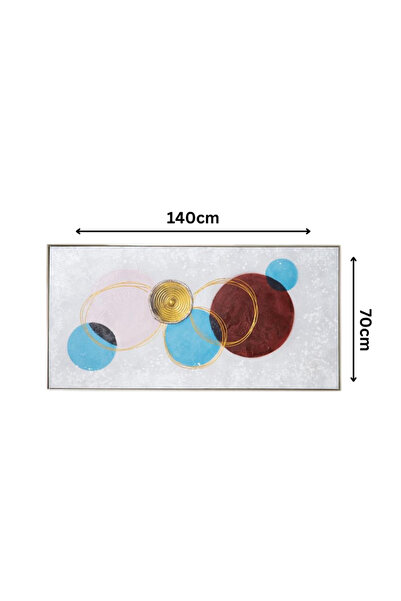 Ebticar Modern multi-colored wall panel suitable for various decor styles 140*70 cm