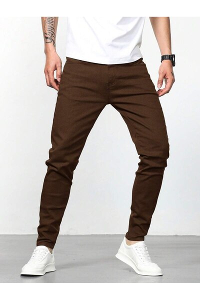 Wkm Denim Erkek Regular Fit Normal Kesim Gabardin Pantolon