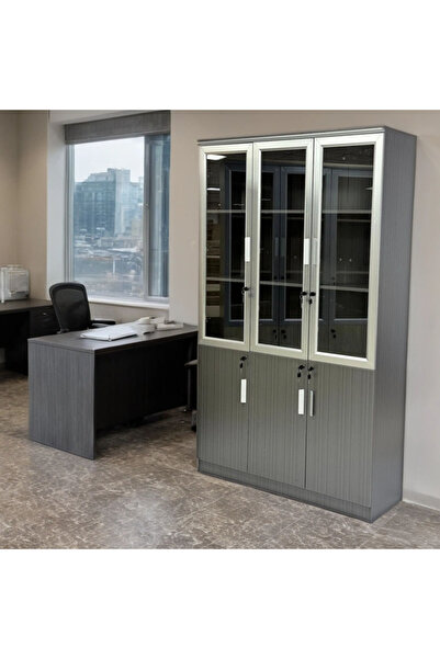 Tasamem Dafia دولاب كتب مكتبي 3 باب