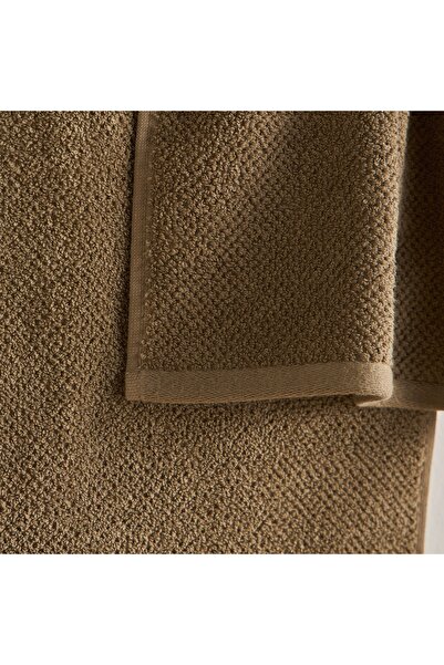 Generic Estella Popcorn 2-Piece 420 GSM Turkish Cotton Hand Towel Set - 40x70 cm