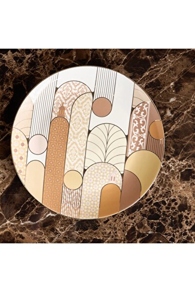 Generic Tamara 4-Piece New Bone China Dinner Plate Set - 25 cm