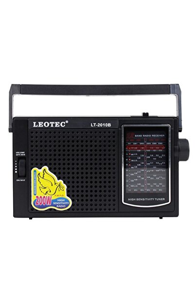 leotec Φορητό ραδιόφωνο 2,5 W, 12 ζώνες FM/TV/MW/SW1-9,
