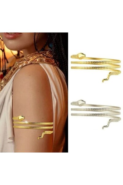 Shiklik Yılan Modeli Üst Kol Bilezik Kol Bandı