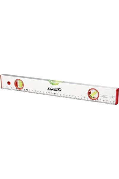 SPARTA 3 Eyelets Aluminium Level Gauge with Ruler (1000 mm)