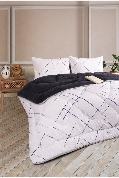 ETE HOMETEX Double Luxury Welsoft Bedspread Set 195X215Cm