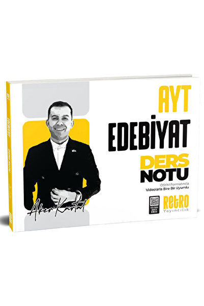 RETRO YAYINCILIK 2026 Model AYT EDEBİYAT DERS NOTU Retro Yayınları